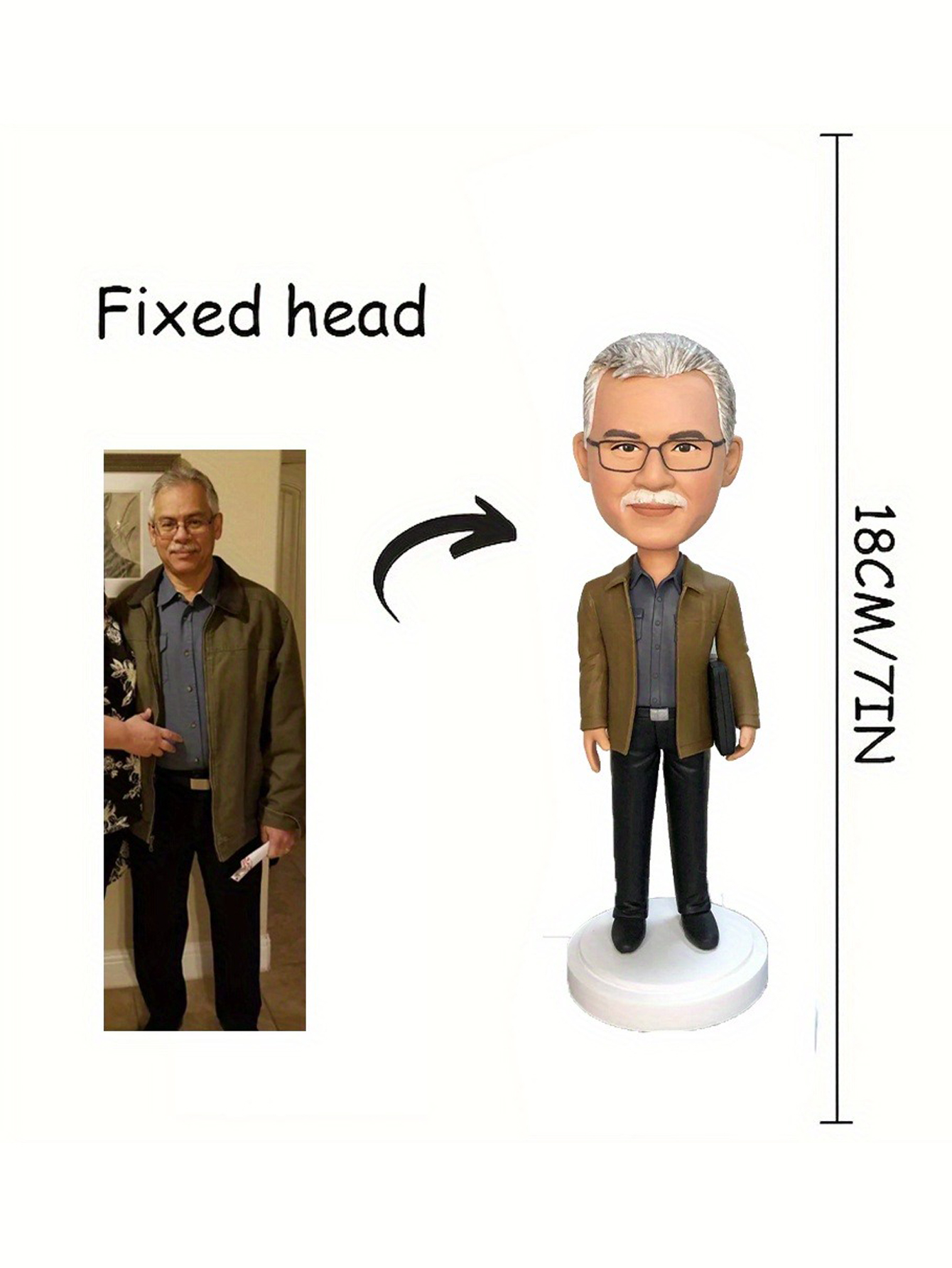 Custom Bobblehead Dolls Personalized Gifts Made from Clay